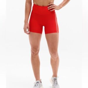 Athleta interval stash high rise shorts